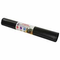 Мешки для мусора 240 л, черные, в рулоне 5 шт., ПВД 80 мкм, 1400х900 мм, LAIMA, 605339 в Бердске