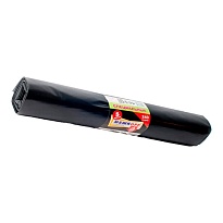 Мешки для мусора 240 л, черные, в рулоне 5 шт., ПВД 80 мкм, 1300х900 мм, МЕШКОFF, 4217 в Бердске