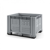 Контейнер iBox перфорированный на полозьях 1200х1000х760