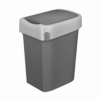 Контейнер для мусора Smart Bin 10 л (серый) 10 серый в Бердске