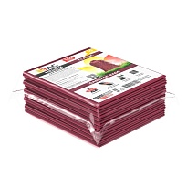 Мешки для мусора 160 л, бордовые, в пачке 10 шт., ПВД, 40 мкм, 900х1100 мм, i-Bag в Бердске